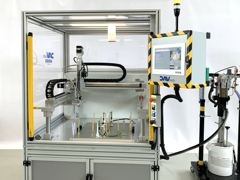 DAV Tech realizza con Festo stazioni di dosaggio robotizzate